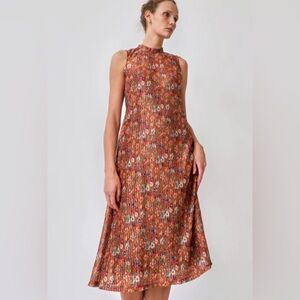 No. 6 Store Mia Dress Brown Floral Size S